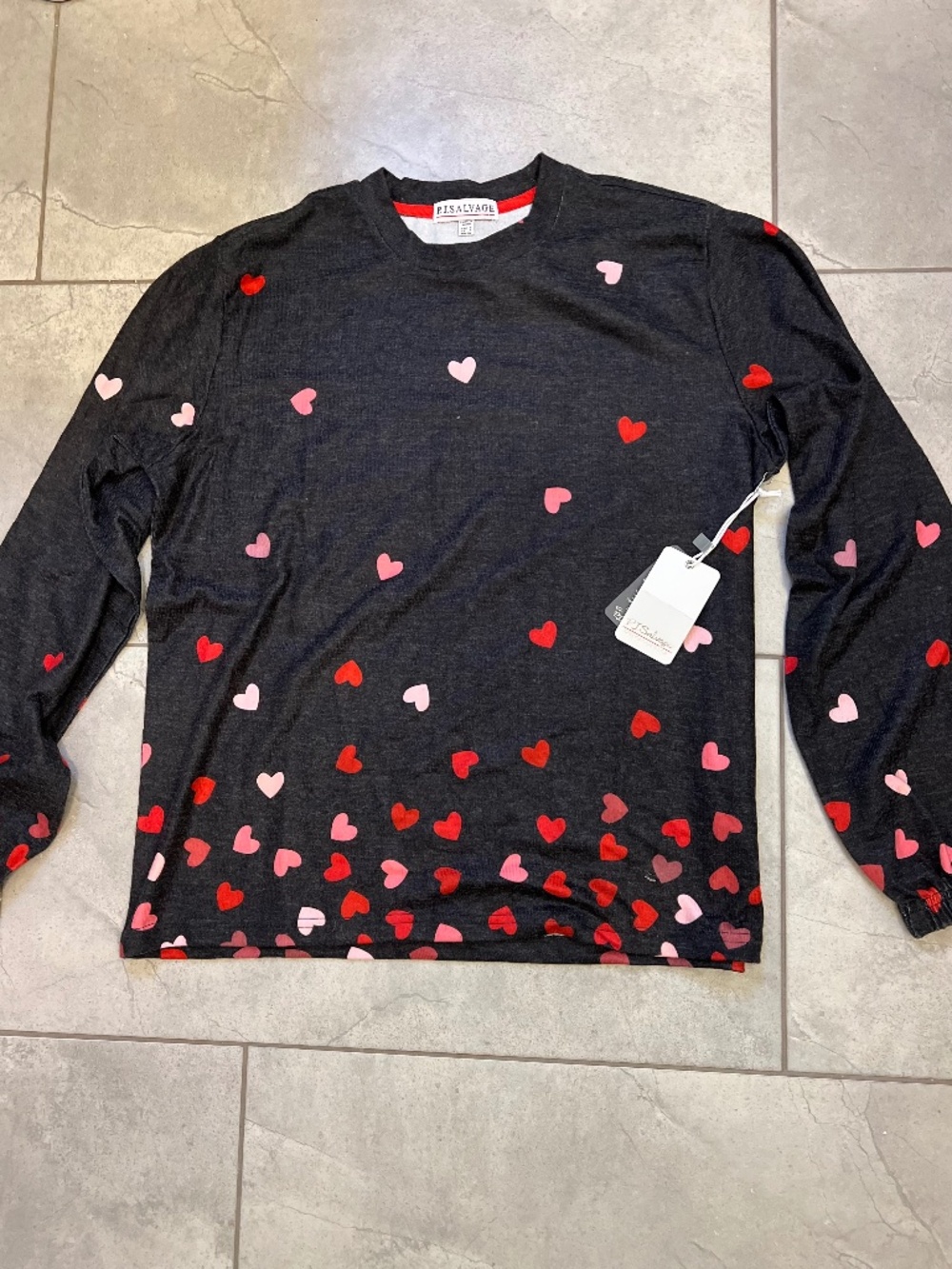 P. J. Salvage heart top